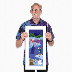 "Bye, Buddy" Fine Art Print with Shag (Josh Agle) | The Shag Store