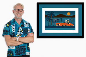 "Desert Drive" Fine Art Print