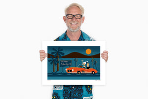 "Desert Drive" Fine Art Print