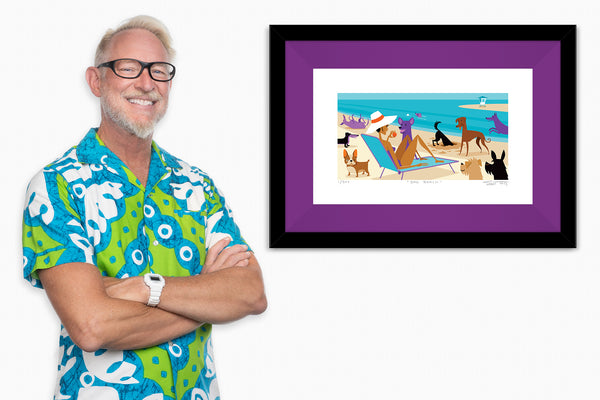 "Dog Beach" Fine Art Print