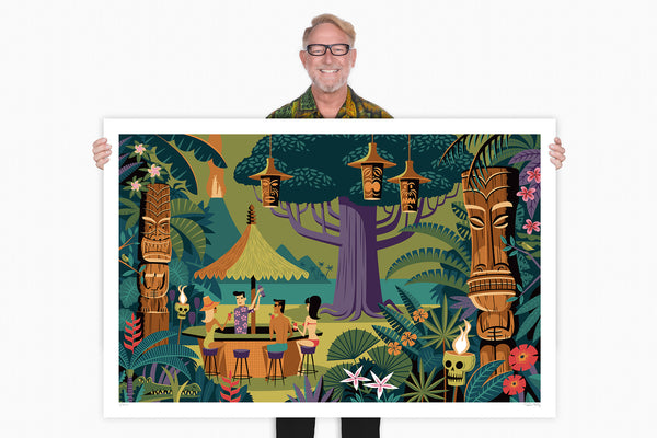 "Exotica" Fine Art Print with Shag (Josh Agle) | The Shag Store