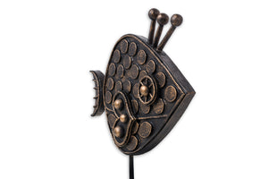 "Bronze Fins" Three Sculpture Set | Small Spadefish | Shag (Josh Agle) | The Shag Store