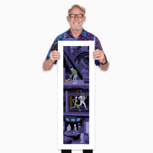 "Here, Kitty Kitty" Fine Art Print with Shag (Josh Agle) | Ridley Scott's "Alien" | The Shag Store