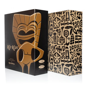 "Ku-Kua" Cold Cast Bronze Sculpture Packaging | Shag (Josh Agle) | The Shag Store (Front & Back)