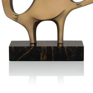 "Ku-Kua" Cold Cast Bronze Sculpture | Shag (Josh Agle) | The Shag Store (Close Base)