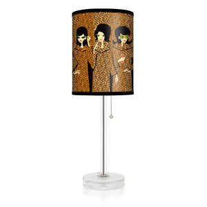 "Leopard Coats" Table Lamp | Shag (Josh Agle) | The Shag Store | Shade 1
