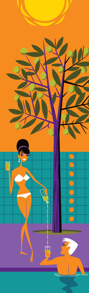 "Lime Tree" Fine Art Print | Shag (Josh Agle) | The Shag Store