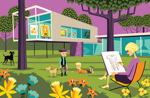 "Mary Blair, Beyond Compare" Fine Art Print | Shag (Josh Agle) | The Shag Store