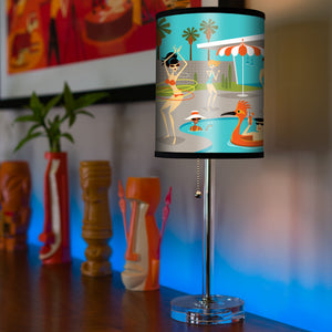"Palm Springs Pool Party" Table Lamp | Shag (Josh Agle) | The Shag Store | Table 1