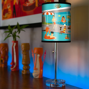 "Palm Springs Pool Party" Table Lamp | Shag (Josh Agle) | The Shag Store | Table 2