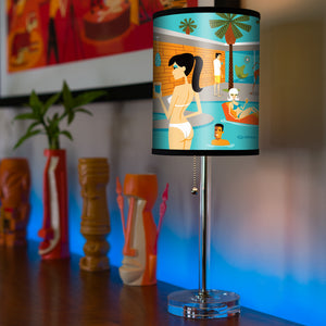 "Palm Springs Pool Party" Table Lamp | Shag (Josh Agle) | The Shag Store | Table 3