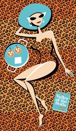 "Summer Reading” Fine Art Print | Shag (Josh Agle) | The Shag Store