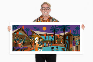 "The Highbrow Luau" Fine Art Print