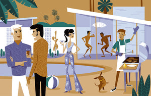 "The Prime Movers” Fine Art Print | Shag (Josh Agle) | The Shag Store