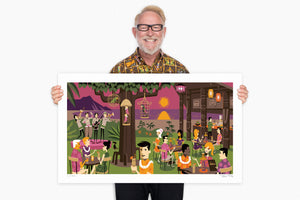 "Weekend in Waikiki" Fine Art Print
