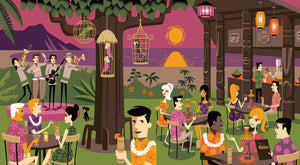 "Weekend in Waikiki" Fine Art Print