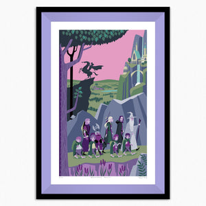 "Southward Bound" Framed Fine Art Print | Shag (Josh Agle) | Iris Liner | The Shag Store