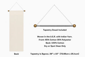 Shag's Tiki Tapestries | Back Image and Information | Shag (Josh Agle) | The Shag Store