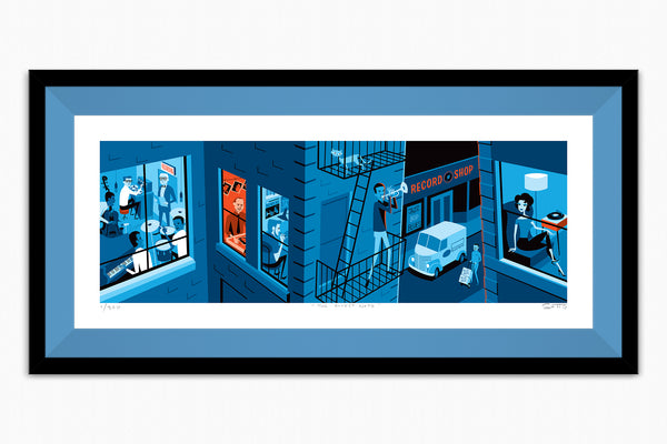 "The Bluest Note" Fine Art Print | 85th Anniversary of Blue Note Records