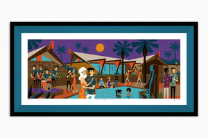 "The Highbrow Luau" Fine Art Print