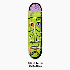 Shag's "Tiki God" Fine Art Skateboard Decks