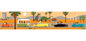 "Almost There" Fine Art Print | Shag (Josh Agle) | The Shag Store