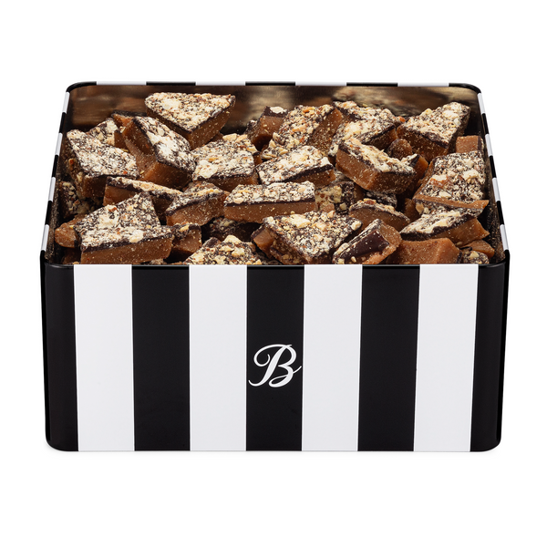 Shag Collector's Toffee Tin | 4 lb of Toffee | Brandini Toffee x Shag (Interior)