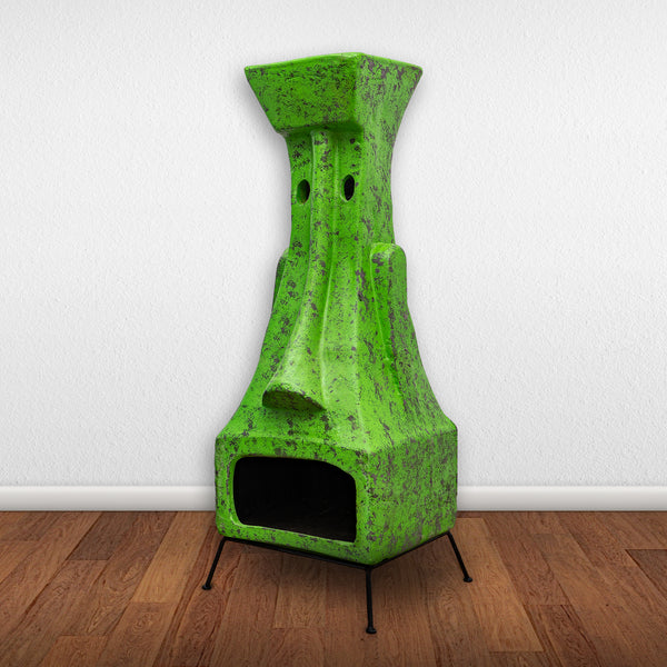 "Hui Naha" Chimenea | Oma'o Green | Palm Springs In-Store Pick Up Only