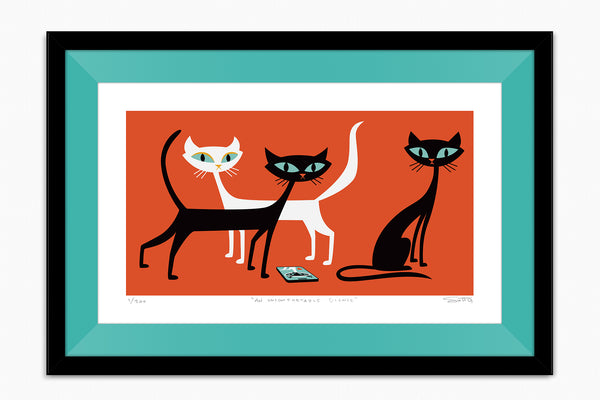 "An Uncomfortable Silence" Fine Art Print