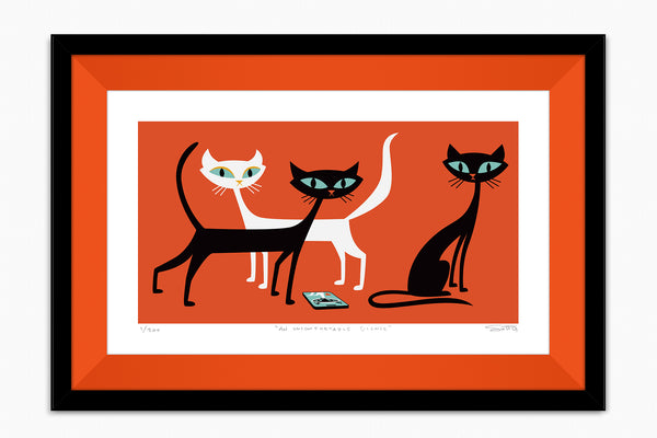 "An Uncomfortable Silence" Fine Art Print
