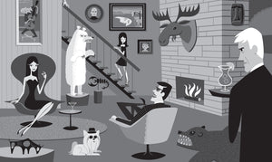 "Family Tree" Fine Art Print | Shag (Josh Agle) | The Shag Store