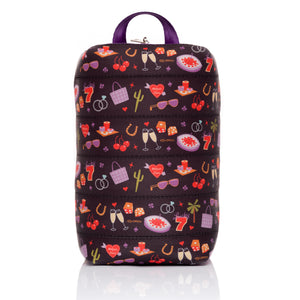 Dopp Kit (toiletry bag) | Shag X Harveys "Viva Las Vegas" | Seatbelt Material | Shag (Josh Agle) | The Shag Store (3)