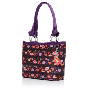 Mini Ring Seatbelt Tote Bag | Shag X Harveys "Viva Las Vegas" | Shag (Josh Agle) | The Shag Store