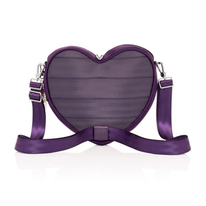 "Sweetheart" Convertible Crossbody Seatbelt Bag | Shag X Harveys "Viva Las Vegas" | Shag (Josh Agle) | Back | The Shag Store