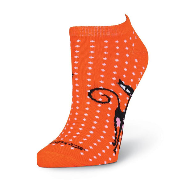 "Here Kitty, Kitty" Women's Sock Variety 6-Pack | Shag (Josh Agle) | Orange Cat Sock | The Shag Store (3)