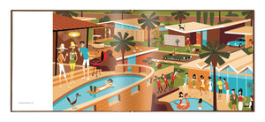 "SHAG · PALM SPRINGS" Collector's Edition | Turquoise Clamshell Case | Shag (Josh Agle) | Book Interior 9 | The Shag Store