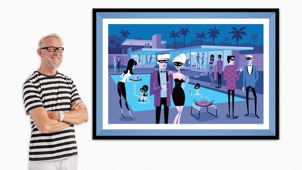 "The Incognitos" Fine Art Print | Richard Neutra's Kaufmann Desert House
