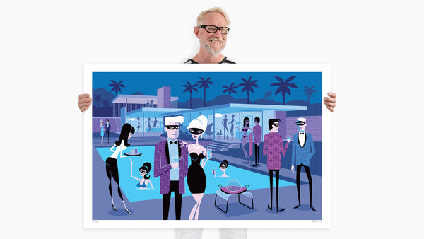 "The Incognitos" Fine Art Print | Richard Neutra's Kaufmann Desert House