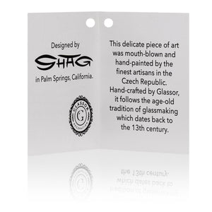 Shag's European Hand-Blown Glass Holiday Ornament Set | Shag (Josh Agle) | The Shag Store (Label)