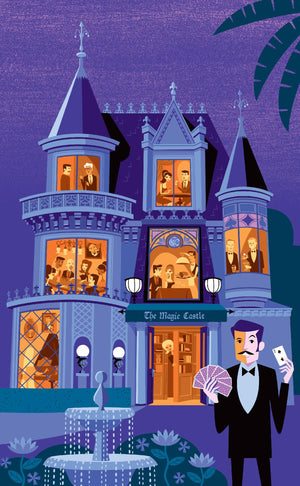 "Seven Magic Rooms" Fine Art Print | Shag (Josh Agle) | The Shag Store